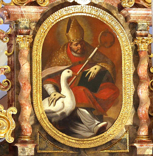 Choir altarpiece with St. Martin